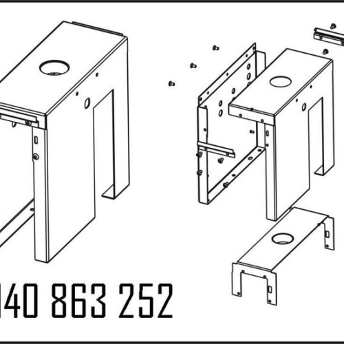 140863252 - HOSE COLUMN COMPLETE #EDELSTAHLAUS# FUEHRUNG 112/.. .3 EQUIPPED.06
